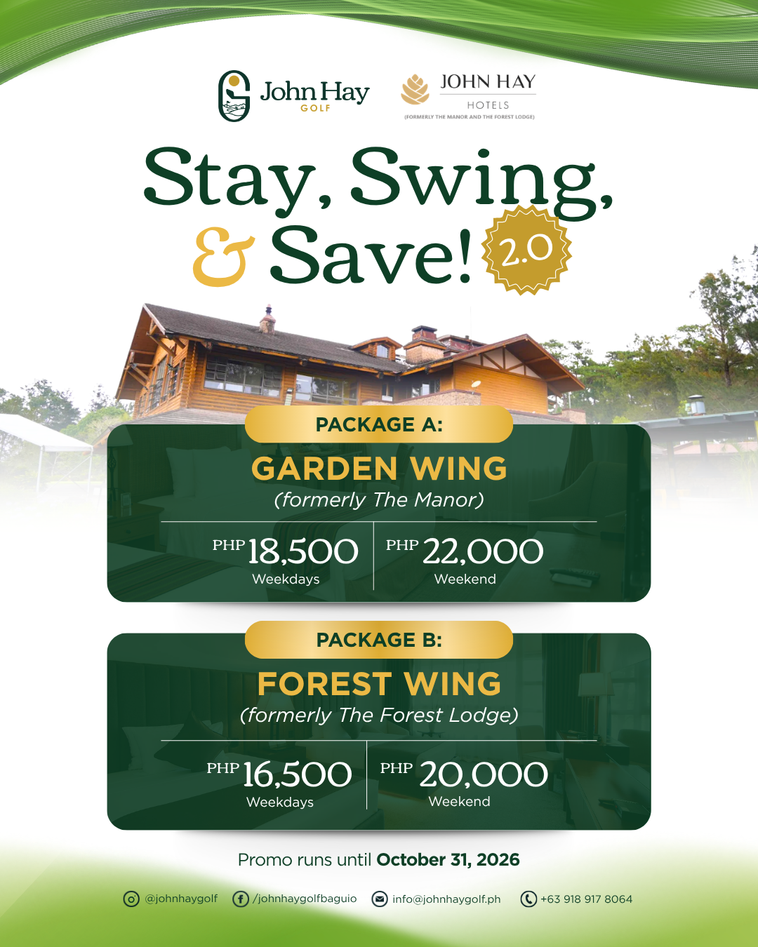 Stay Swing & Save